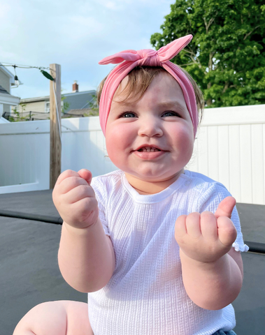 Pink Rose Headband Pink Rose Headband