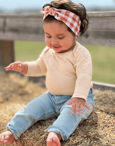 Cider Gingham Headband Cider Gingham Headband