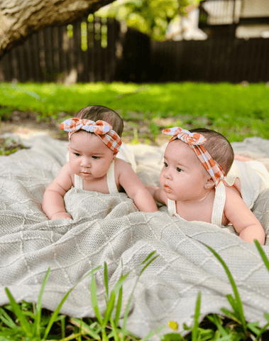 Cider Gingham Headband Cider Gingham Headband