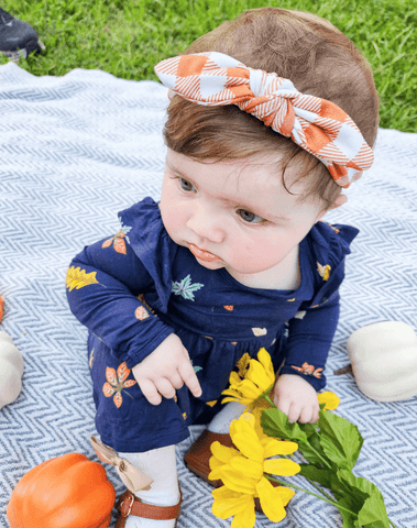 Cider Gingham Headband Cider Gingham Headband