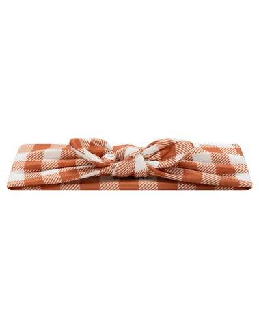 Cider Gingham Headband Cider Gingham Headband