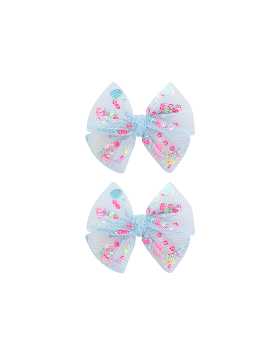 Seaside Sprinkles Shaker Bow Clips