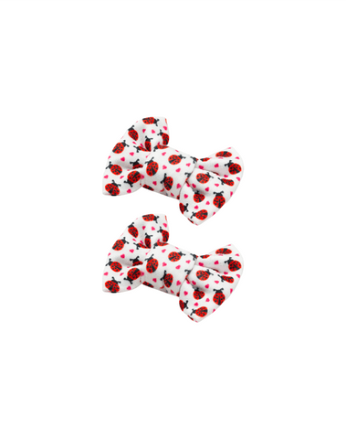 Ladybug Bow Clips Ladybug Bow Clips