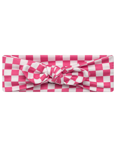 Hot Pink Checkered Headband Hot Pink Checkered Headband