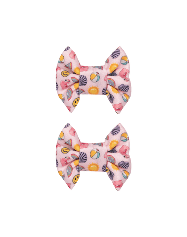 Pool Party Bow Clips Pool Party Bow Clips
