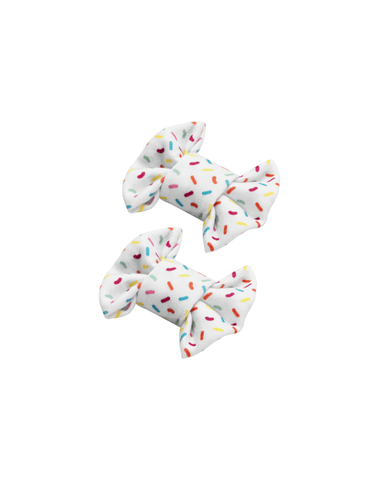Rainbow Sprinkles Bow Clips Rainbow Sprinkles Bow Clips