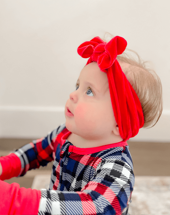 Red Velvet Classic Headband By Bella Boutique