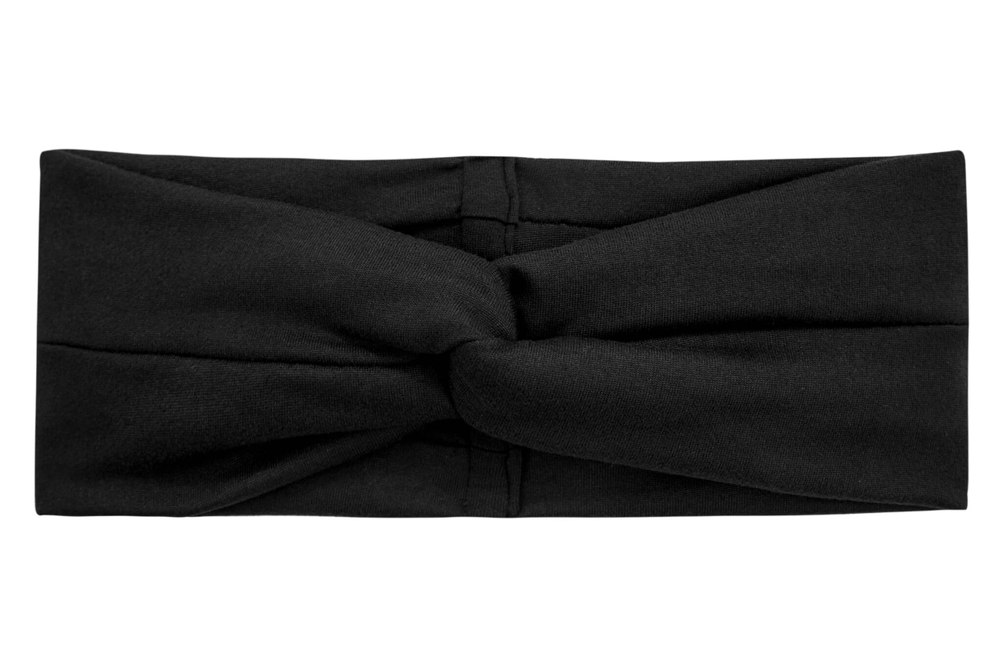 Handmade black turban headband for women from By Bella Boutique. Handmade black turban headband for women from By Bella Boutique.