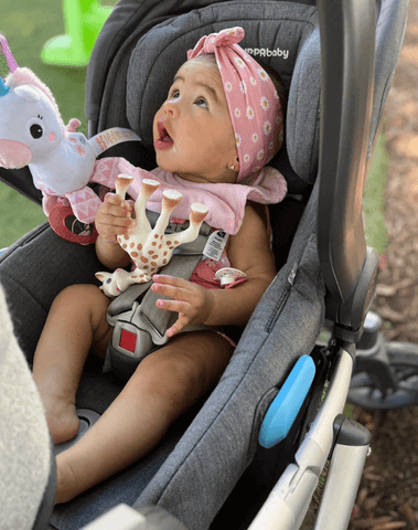 Baby girl is wearing a comfortable baby bow for little girls from By Bella Boutique. Baby girl is wearing a comfortable baby bow for little girls from By Bella Boutique.