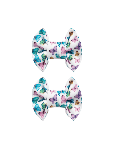 Butterfly Kisses Bow Clips Butterfly Kisses Bow Clips
