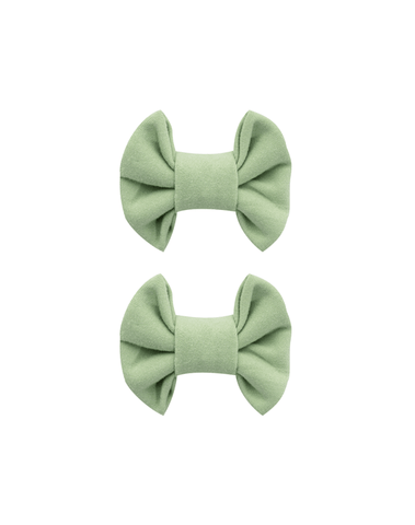 Sage Green Bow Clips Sage Green Bow Clips