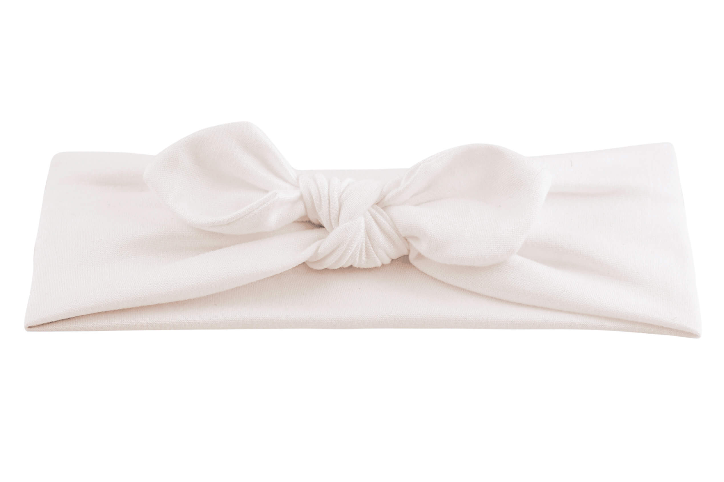 White baby head wrap for girls from By Bella Boutique. White baby head wrap for girls from By Bella Boutique.