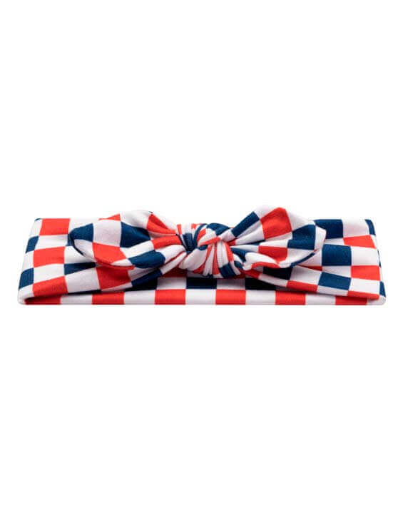 4th of July Checkered Headband