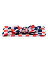 4th of July Checkered Headband