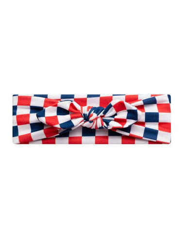 4th of July Checkered Headband