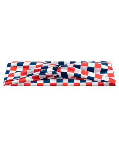 4th of July Checkered Mom Headband