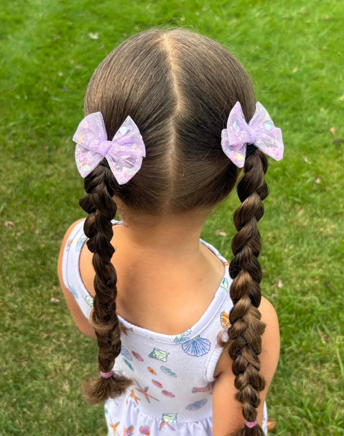 Mermaid Treasure Shaker Bow Clips