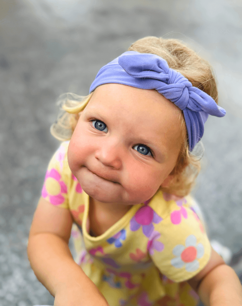 Blue Lilac Headband