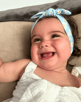 Blue Daisy Headband