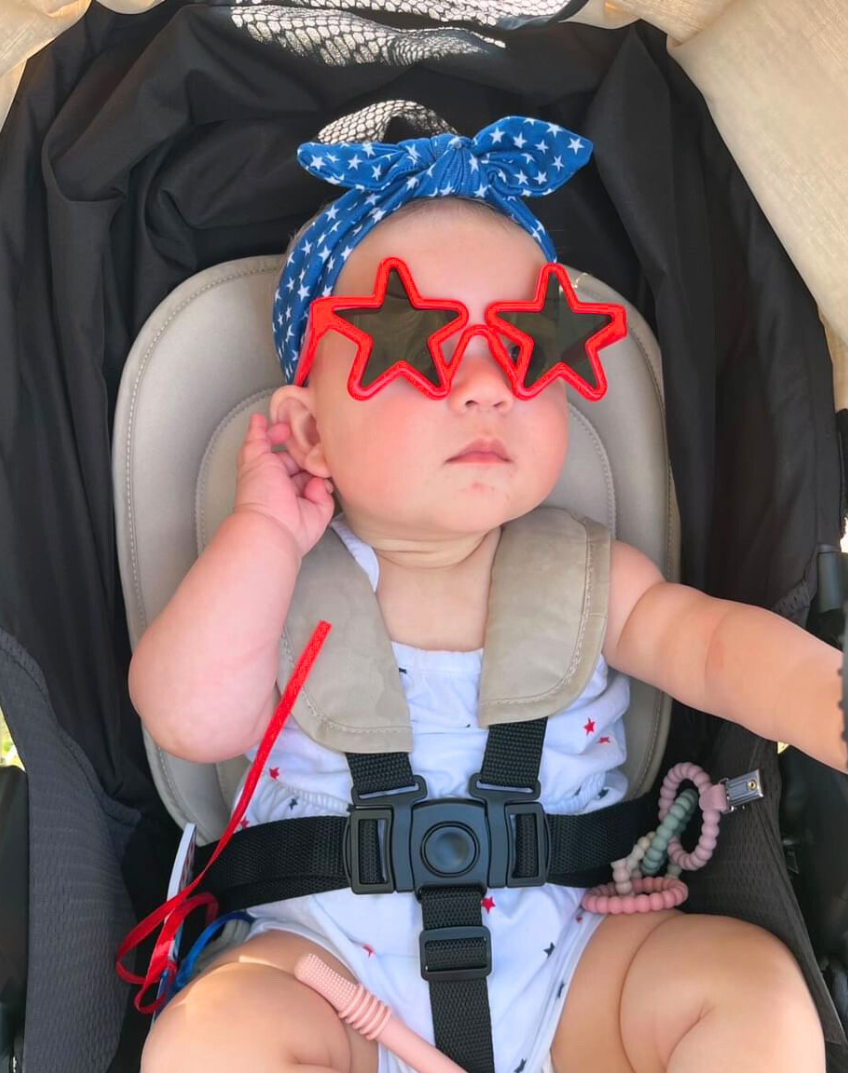 Blue Stars Headband