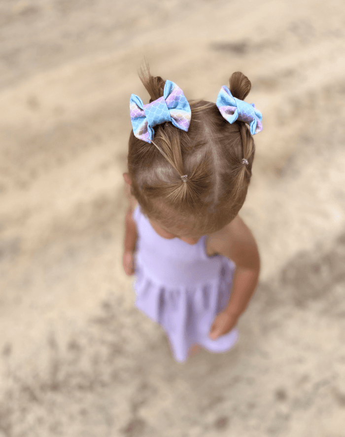 Mermaid Bow Clips
