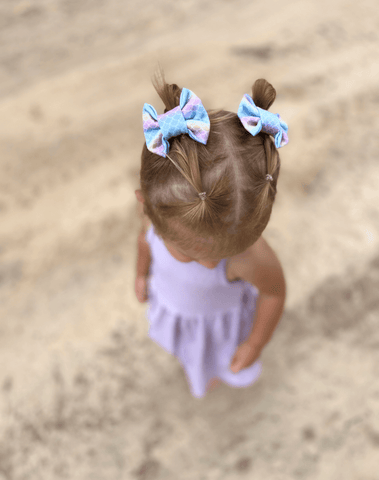 Mermaid Bow Clips