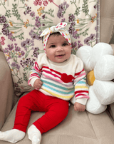 Rainbow Hearts Headband