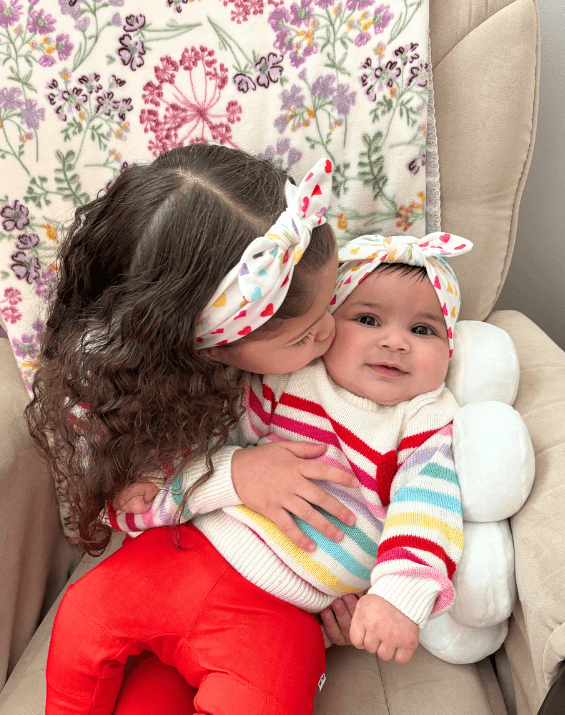 Rainbow Hearts Headband