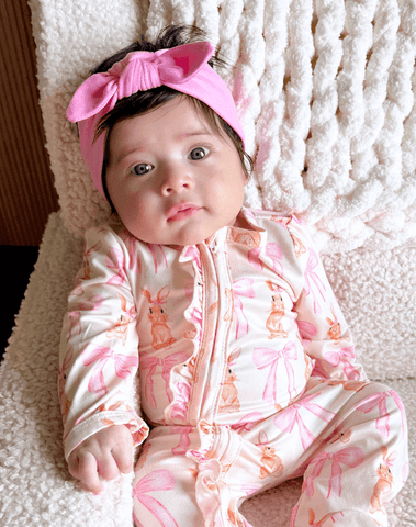 Carnation Pink Headband