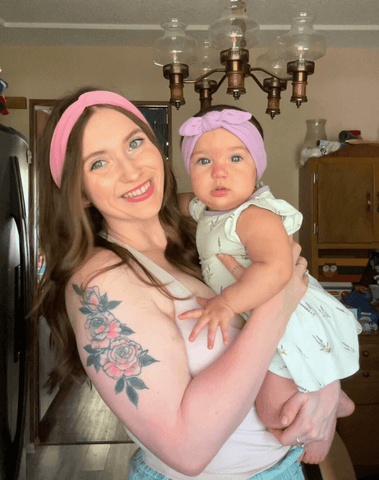 Carnation Pink Mom Headband