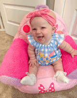 Pink Rose Headband