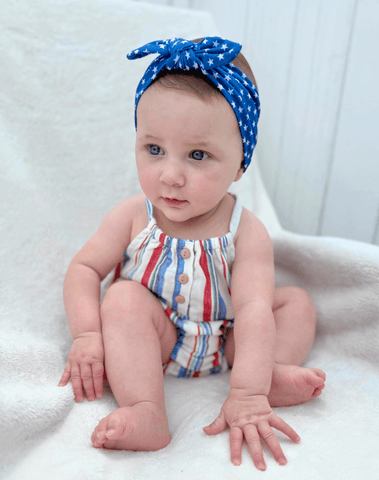Blue Stars Headband