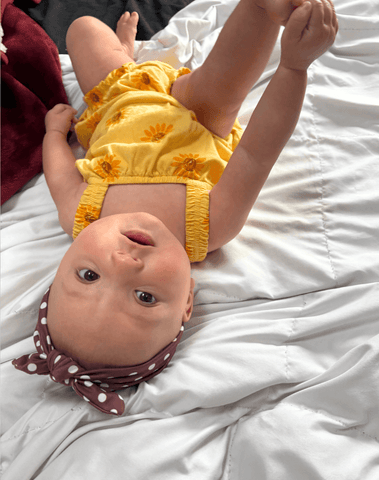 Brown Polka Dot Headband