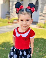 Red Mickey Ear Clips
