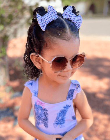 Bluebonnet Bow Clips