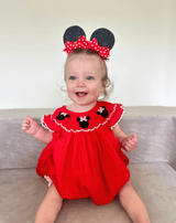 Red Mickey Ear Clips