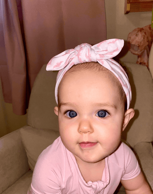 Pink Spooky Bats Headband