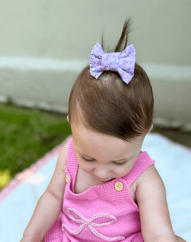 Coquette Girly Ghost Bow Clips
