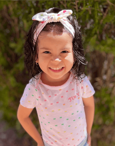Rainbow Hearts Headband