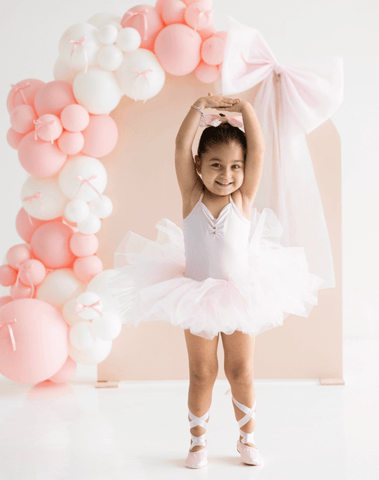 Pink Satin Long Tail Hair Bow