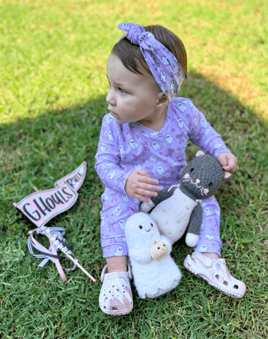 Coquette Girly Ghost Headband