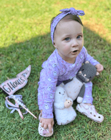 Coquette Girly Ghost Headband