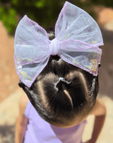 Spring Confetti Shaker Bow