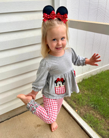 Red Mickey Ear Clips