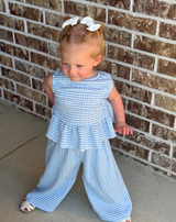 White Bow Clips