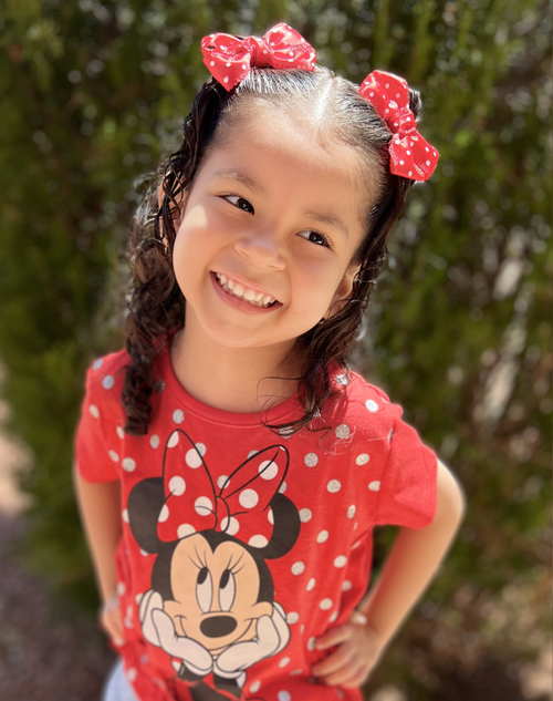 Perfectly Minnie Satin Bow Set