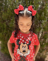 Perfectly Minnie Satin Bow Set