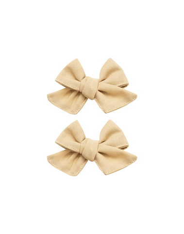 Tan Piggy Pinwheel Bows