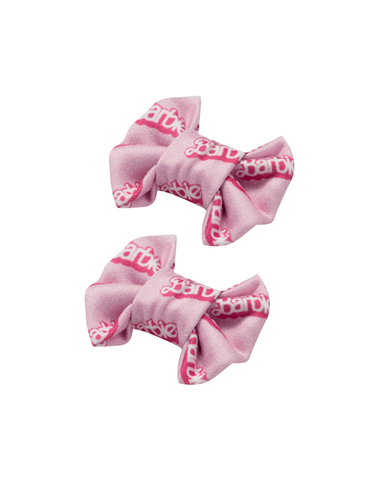 Barbiecore Bow Clips