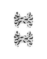 Spooky Bats Bow Clips